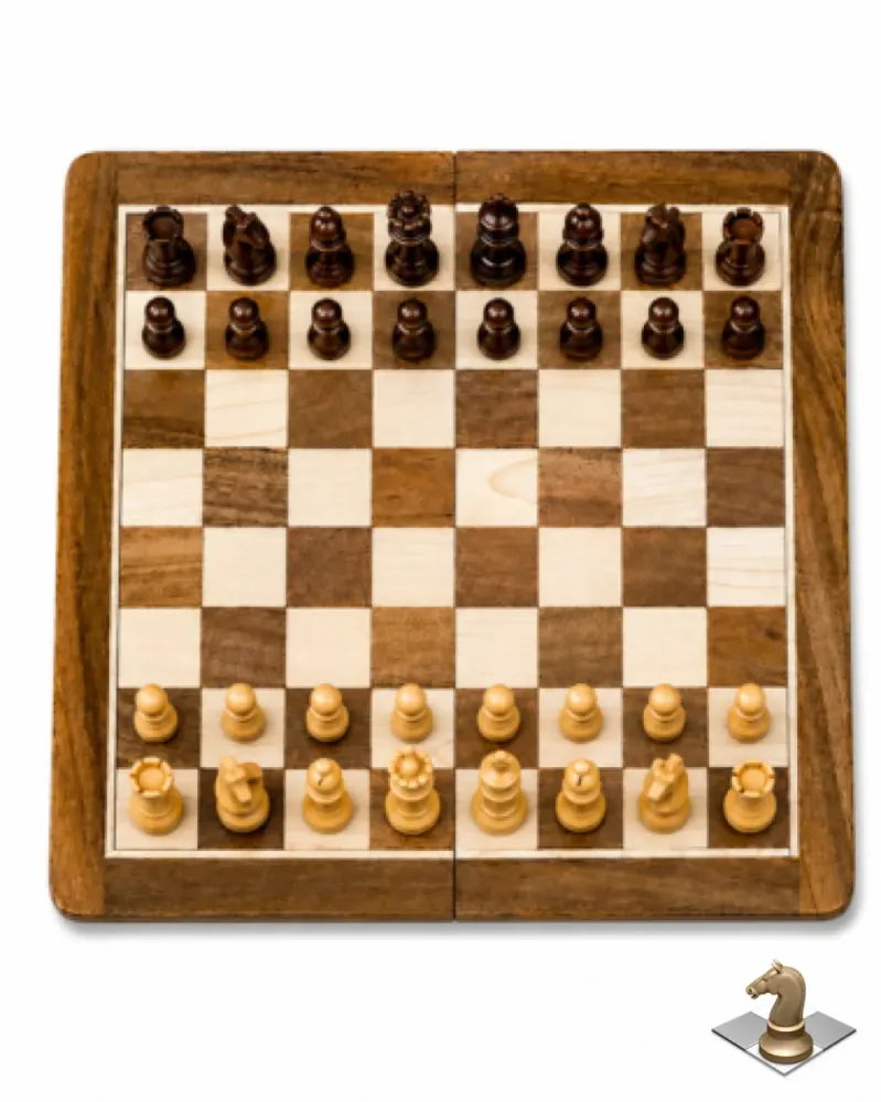Acacia Chess Set  12inch  – Premium Handcrafted Chess Board for Kids & Adults