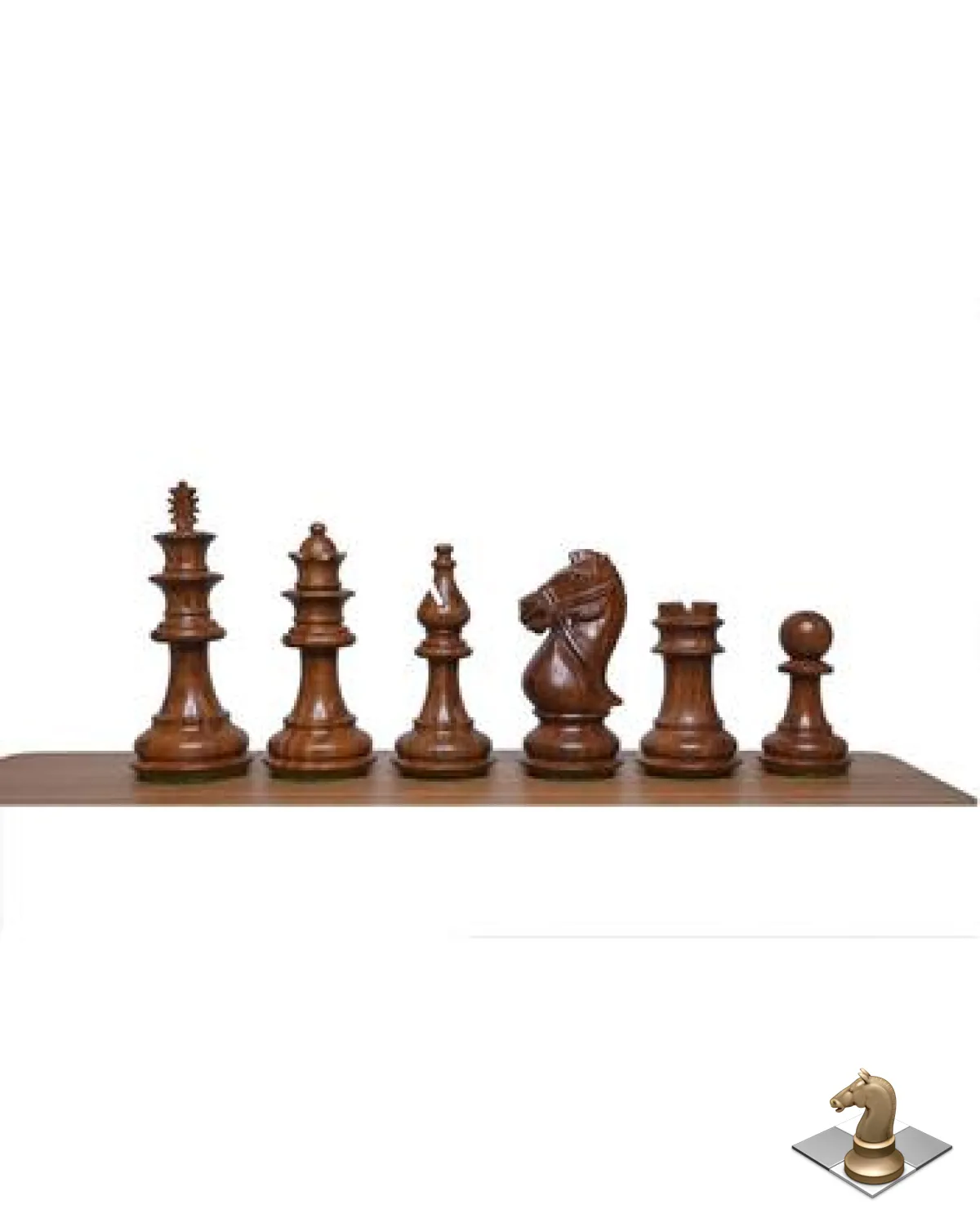 Luxury Chess Pieces  16inch– Handcrafted Wooden Tournament Set